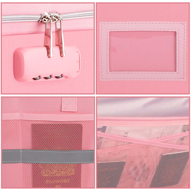 YIHUAXING Fireproof Storage Box Reflective Strip Mesh Bag with Zipper Customizable