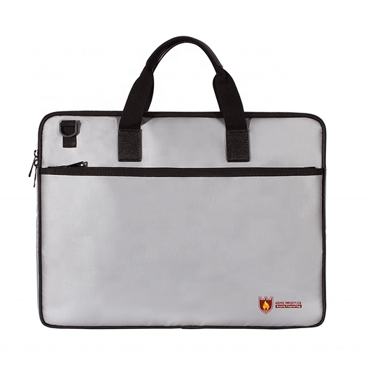 Fireproof Document New Silver Computer With Shoulder Strap Briefcases Document Bags Battery Explosionproof Bag