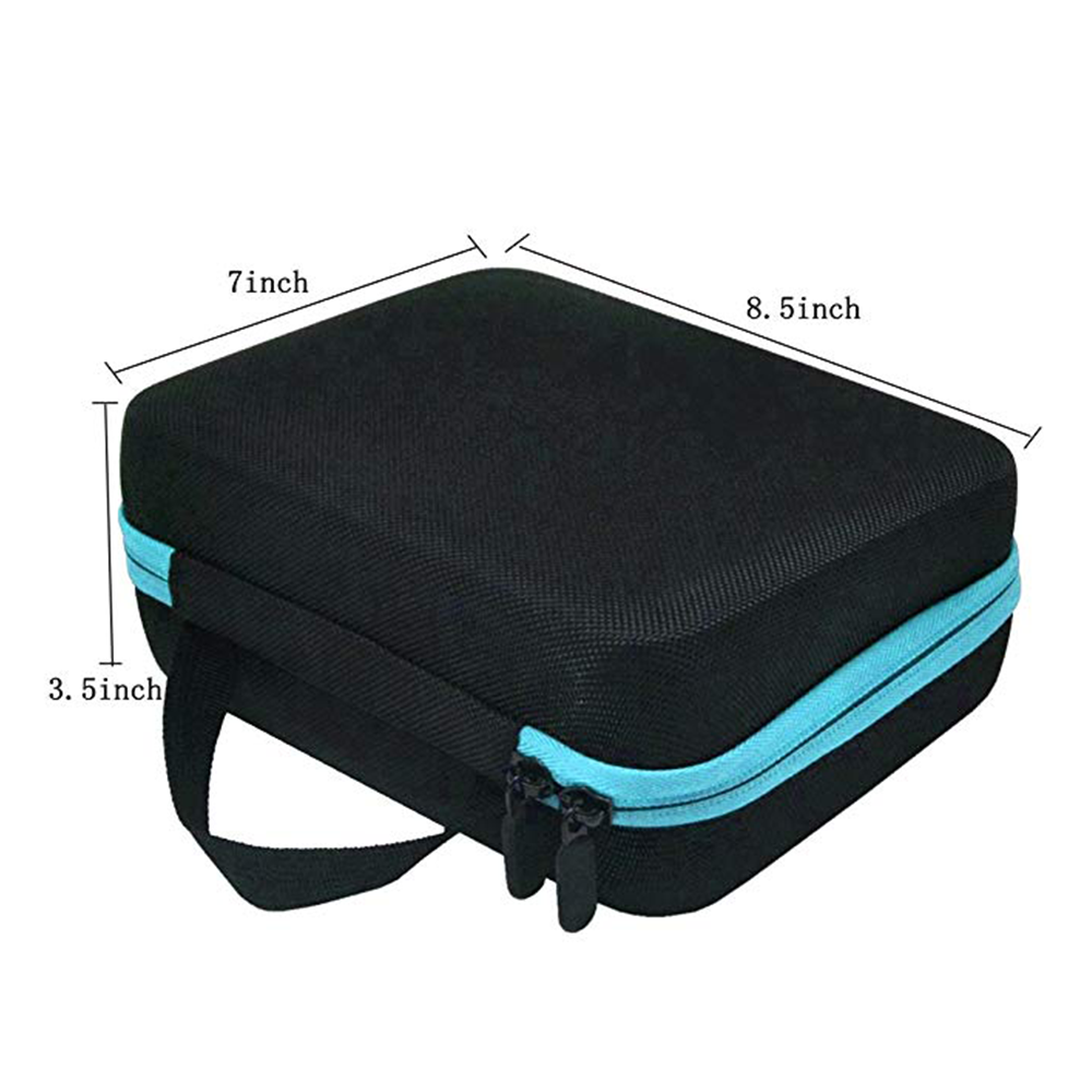 Black Small Essential Oil Colorful Cosmetic Storage Carry Protective Carrier Card Eva Box Case