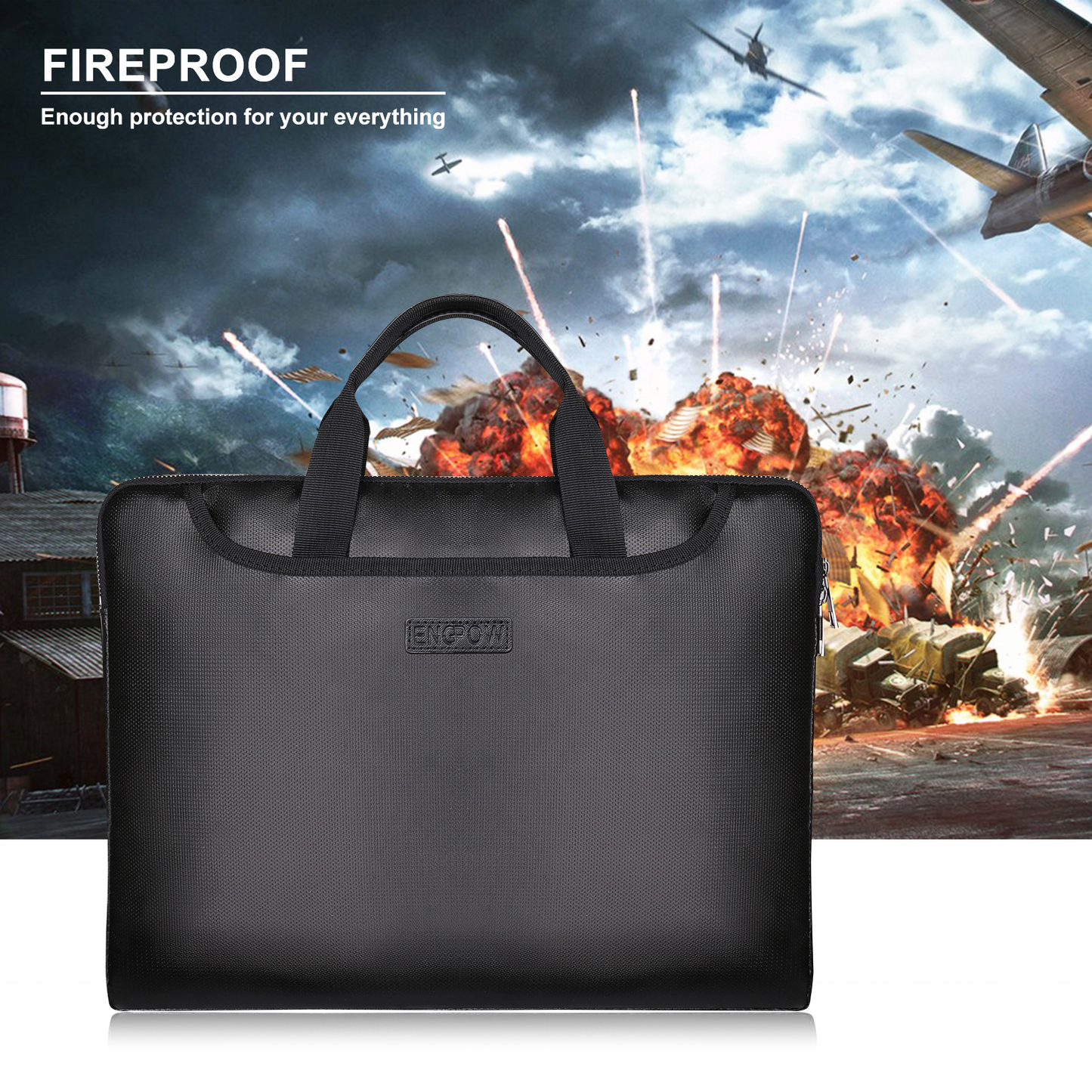 Best price custom fireproof computer bag fireproof document bag business bag